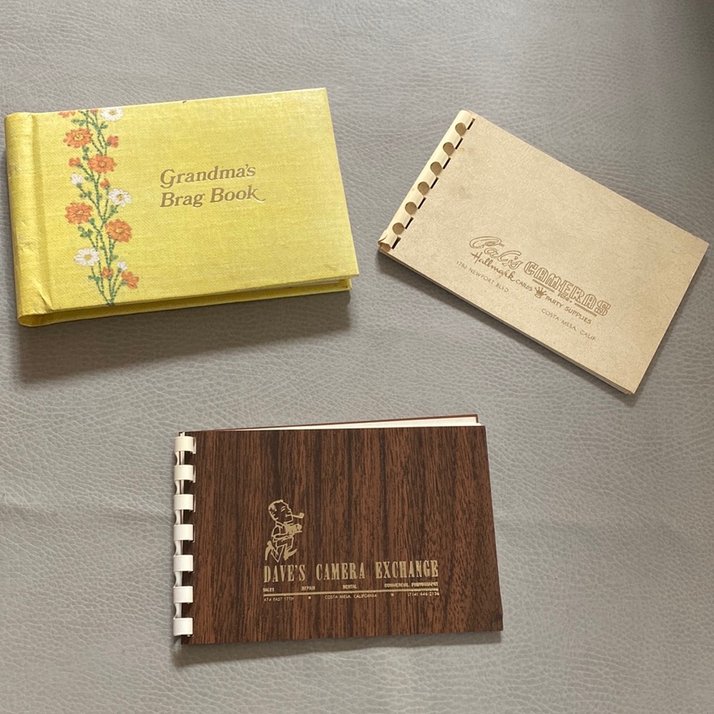 Vintage Mini Photo Albums